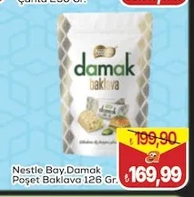 Nestle Bay.Damak Poşet Baklava 126 Gr.