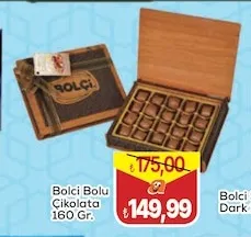 Bolçi Bolu Çikolata 160 Gr.