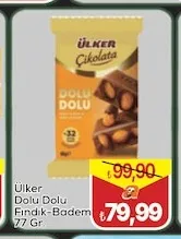 Ülker Dolu Dolu Fındık-Badem 77 Gr.