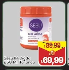 Sesu Ilık Ağda 250 Ml Turuncu