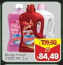 Bingo Fresh 2500 Ml. Çşt.