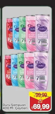 Duru Şampuan 400 Ml. Çeşitleri