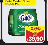 Saka Maden Suyu 6*200 Ml