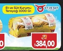 Et Ve Süt Kurumu Tereyağı 1000 Gr.