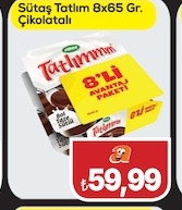 Sütaş Tatlım 8X65 Gr. Çikolatalı
