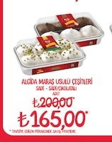 Algida Maraş Usulü Çeşitleri Sade - Sade/Çikolatali Adet