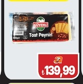 Güvenli Tost Peyniri