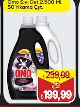Omo Sıvı Det. 2.500 Ml. 50 Yikama Çşt.