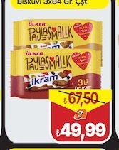 Ülker Paylaşmalık Bisküvi 3X84 Gr. Çşt.