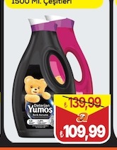 Yumoş Deterjan Renk Koruma 1500 Ml