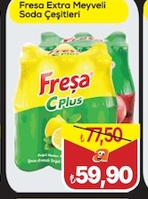 Freşa Extra Meyveli Soda Çeşitleri