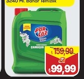 Por Çöz Çamaşır Suyu 3240 Ml Bahar Temizlik