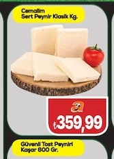 Cemalim Sert Peynir Klasik Kg.