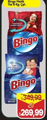 Bingo Matik Toz 6 Kg Çşt