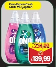 Omo Expresfresh 1480 Ml Çeşitleri