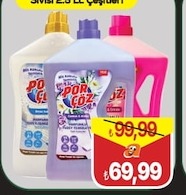 Por Çöz Sıvısı 2.0 Lt. Çeşitleri