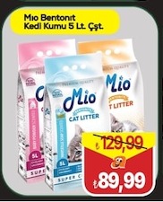 Mio Bentonit Kedi Kumu 5 Lt Çşt