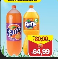 Fanta Portakal Aromalı Gazoz 2.5 Lt