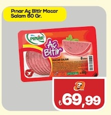 Pinar Aç Bitir Macar Salam 60 Gr.
