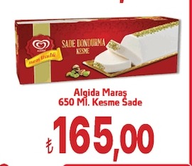 Algida Maraş 650 Ml. Kesme Sade