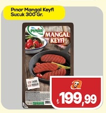 Pınar Mangal Keyfi Sucuk 300 Gr.