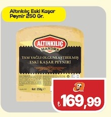 Altınkılıç Eski Kaşar Peyniri 250G