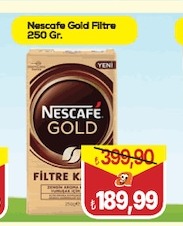 Nescafe Gold Filtre Kahve 250 Gr.