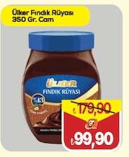 Ulker Findik Ruyasi 350 Gr. Cam