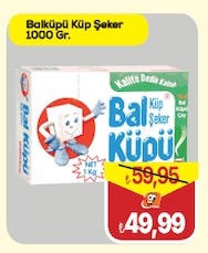 Balküpü Küp Şeker 1000 Gr
