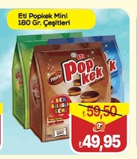 Eti Popkek Mini 180 Gr Çeşitleri