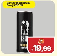 Sanyer Black Bruin Enerji 250 Ml