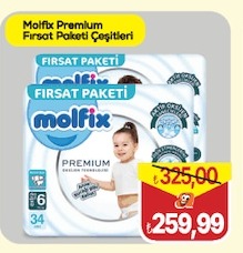 Molfix Premium Fırsat Paketi Çeşitleri