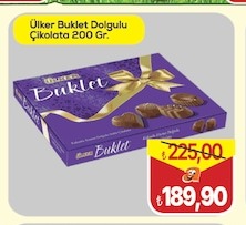 Ülker Buklet Dolgulu Çikolata 200 Gr.