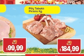 Pilic Tabaklı Pirzola Kg.