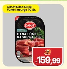 Danet Dana Dilimli Füme Kaburga 70 Gr.
