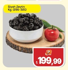 Siyah Zeytin Kg. (291-321)