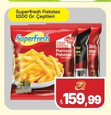 Superfresh Patates 1000 Gr. Cesitleri