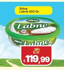 Sütaş Labne 400 Gr.