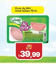 Pınar Aç Bitir Hindi Salam 75Gr