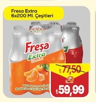 Fresa Extra 6X200 Ml. Çeşitleri