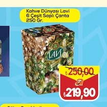 Kahve Dünyası Lavi 6 Çeşit Saplı Çanta 250 Gr.