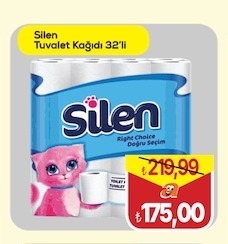 Silen Tuvalet Kağıdı 32'Li