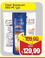 Clear Şampuan 350 Ml. Çeşit
