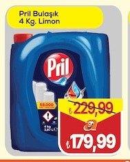 Pril Bulaşik Sıvısı 4 Kg Limon
