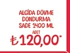 Algida Dövme Dondurma Sade 1400 Ml