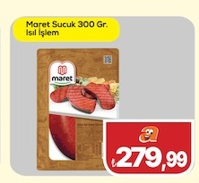 Maret Sucuk 300 Gr.
Isıl İşlem