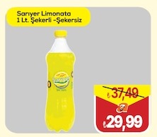 Sarıyer Limonata 1 Lt. Şekerli Şekersiz
