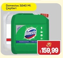 Domestos Çeşitleri 3240 Ml.