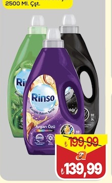 Rinso Argan Özü Komple Bakım Serisi 2.5 L