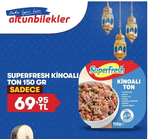 Superfresh Kinoalı Ton 150 Gr